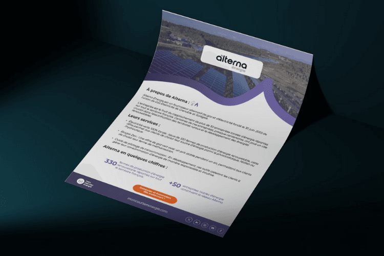 Téléchargez la fiche d'information sur Alterna énergie